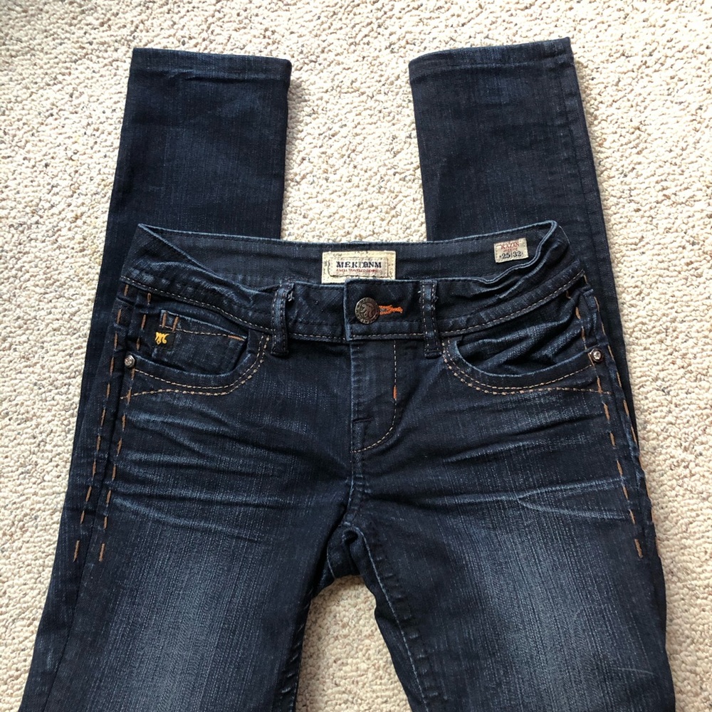 Mek Dnm Dark Wash Jeggings Kazan 25/32